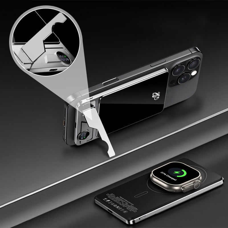 🔋✨Professional Magnetic Charger for Travelers & Professionals 🧲|  15W Wireless | 5000mAh/10,000 mAh | 💥