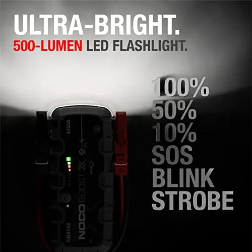 4250A Portable Car Battery Jump Starter with USB-C Power Bank