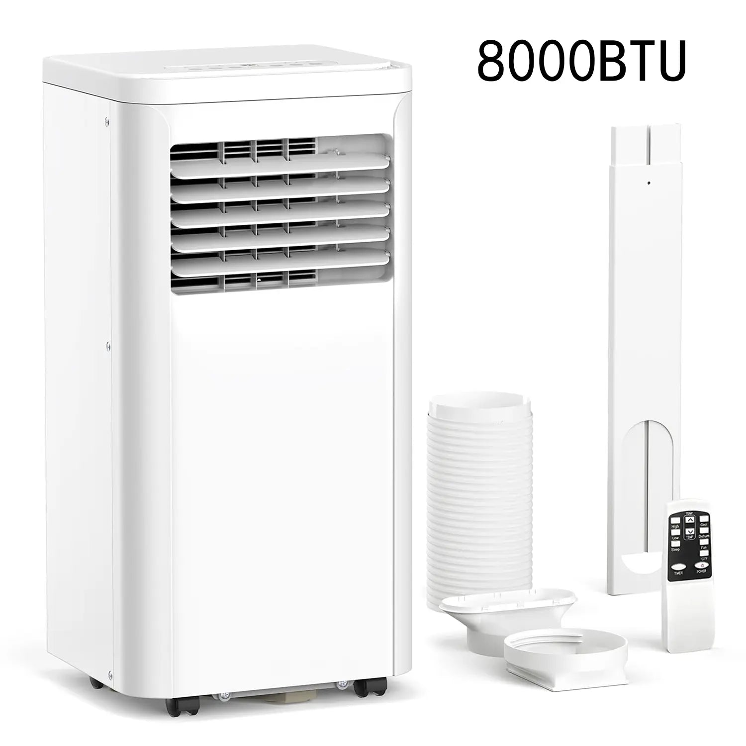 Four-in-one portable air conditioner