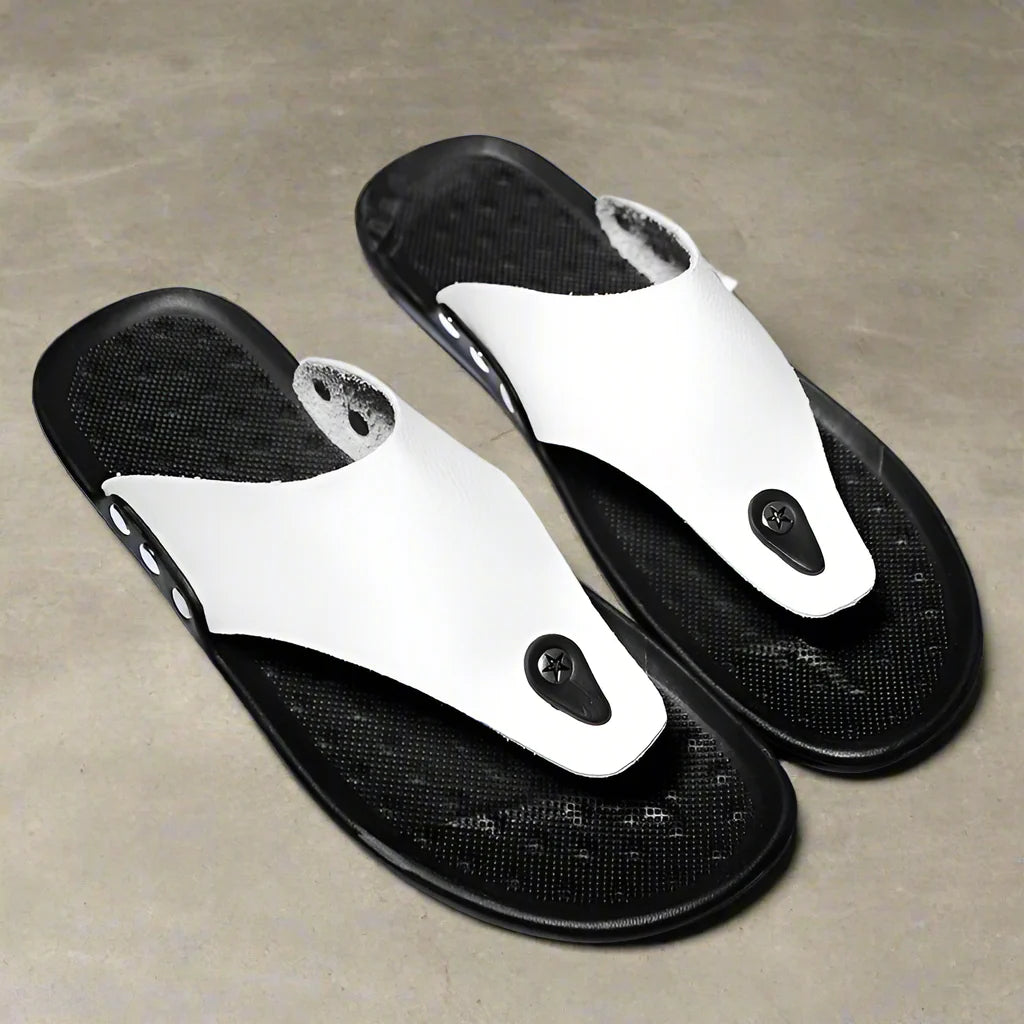 Bruce Leather Sandals