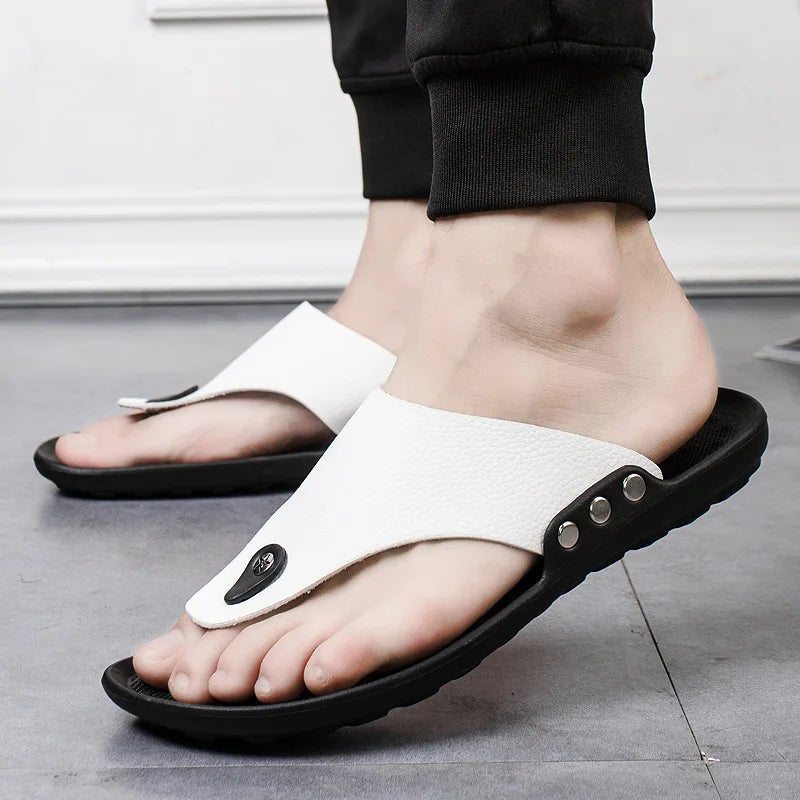 Bruce Leather Sandals