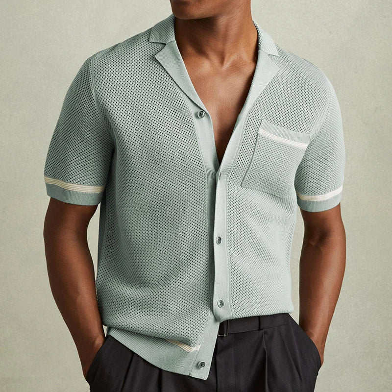Tavaro Mesh Polo Shirt