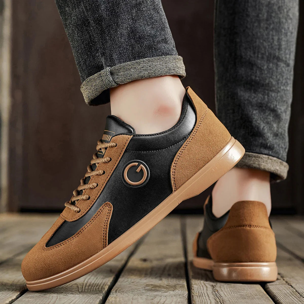 Garrett Leather Sneakers