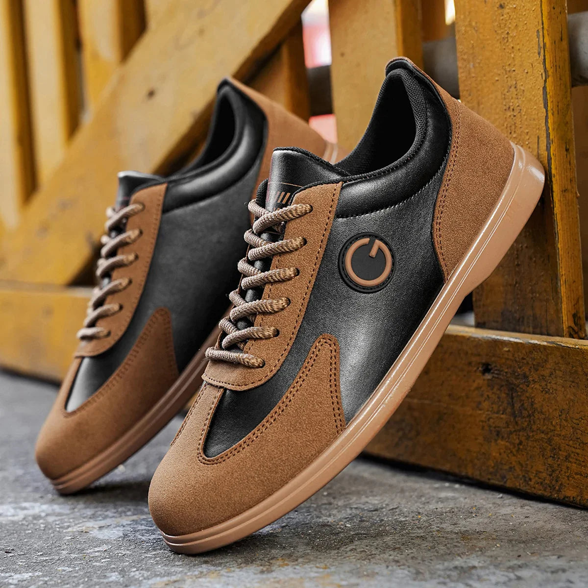 Garrett Leather Sneakers