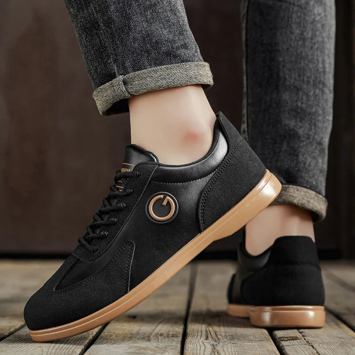 Garrett Leather Sneakers