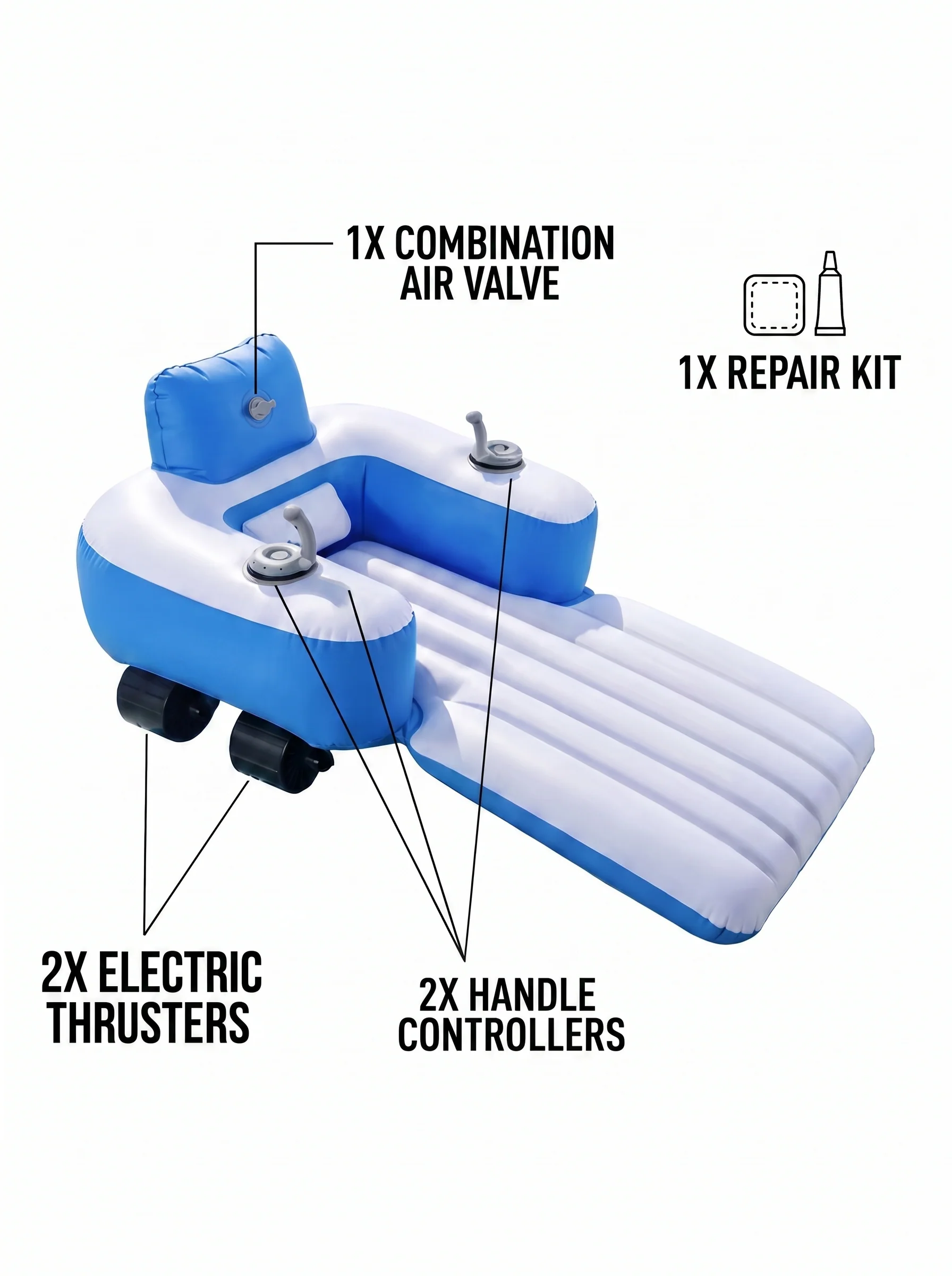 AQUALUXE - INFLATABLE WATER FLOAT